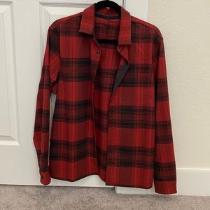 Lululemon flannel shirt